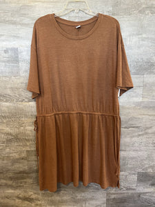 (XXL) Old Navy Brown T- Shirt Dress Womens