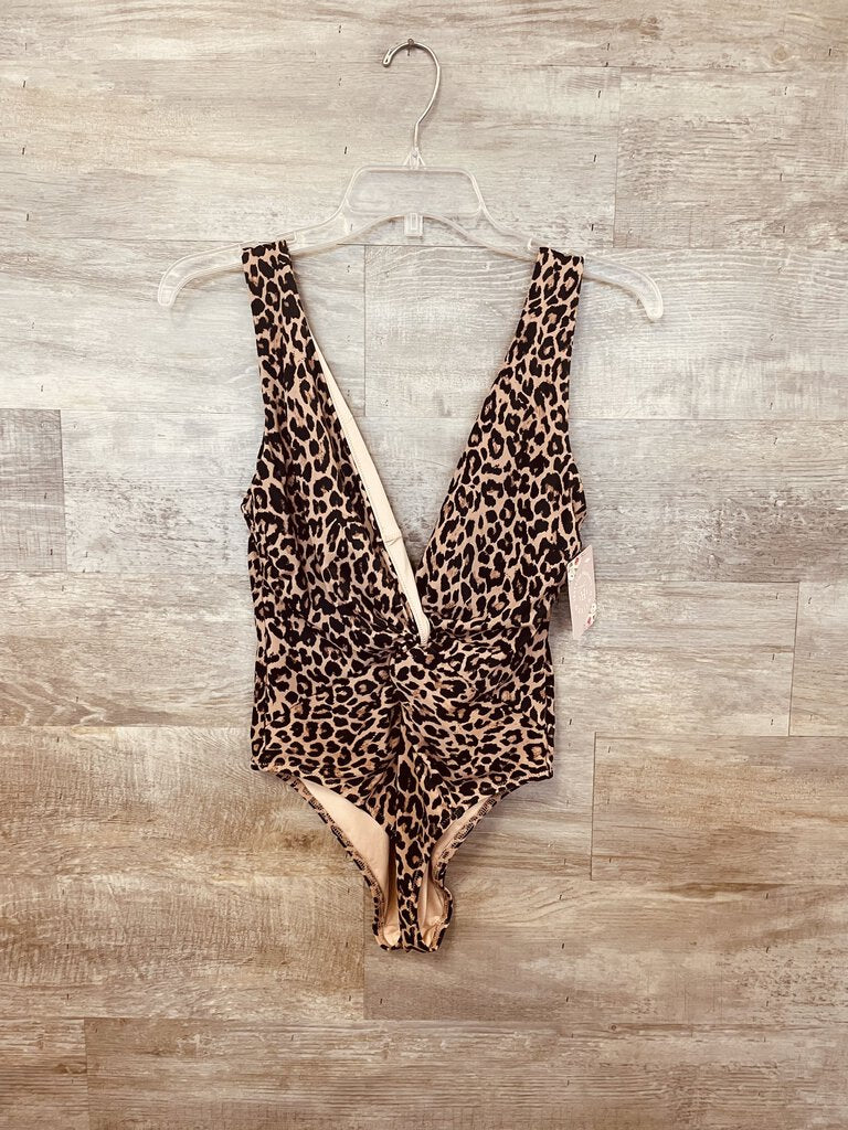 (S) Victorias Secerts Leopard Swimsuit Womens