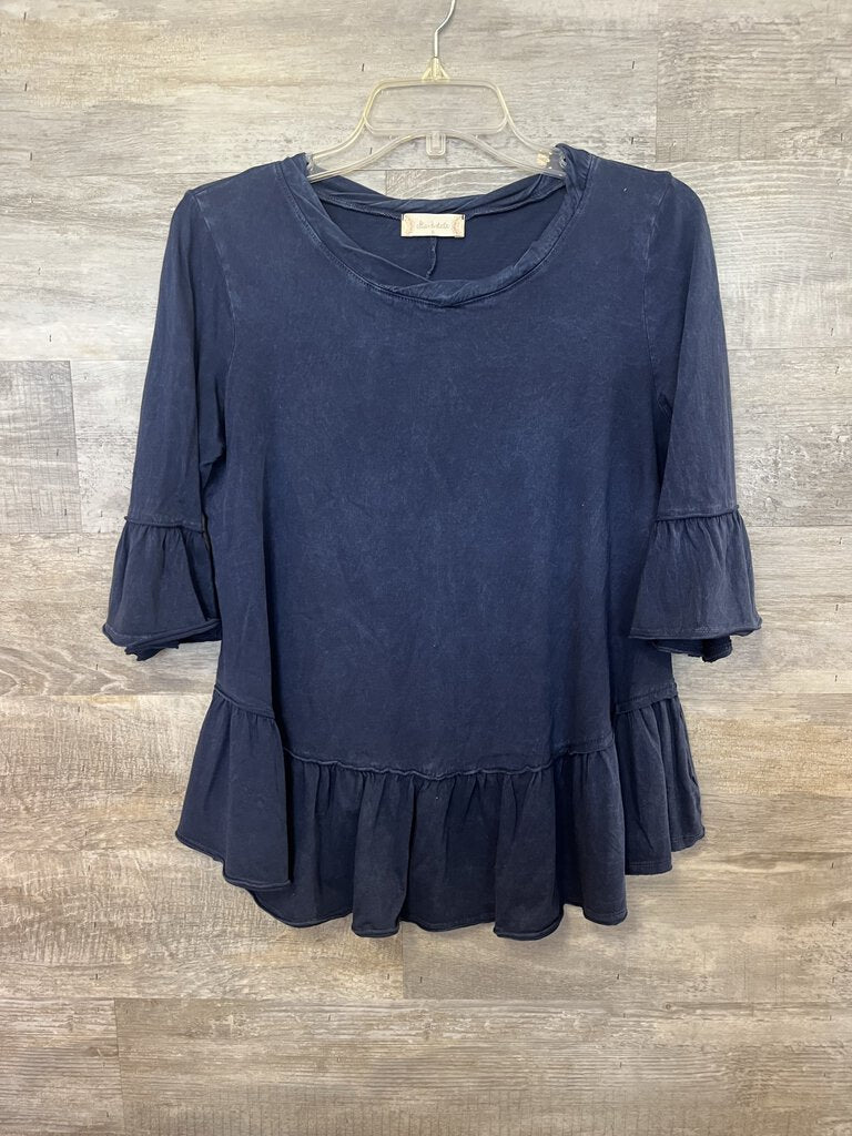 (S) Altar'd State Navy Shirt Womens