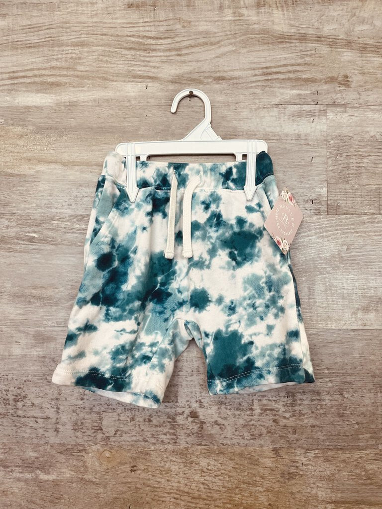 (3T) Old Navy Teal Tie Dye Shorts Boys