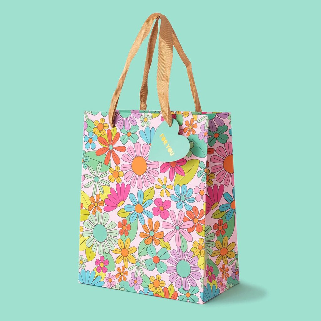 Floral Gift Bag Medium
