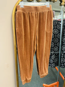 (s) Wild Fable Rust Velour Jogger
