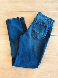 (34/34) Arizona Men's Dark Denim Slim Fit Jean